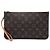 Pochette Louis Vuitton Monogram Neverfull Marrone