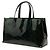 Borsa Louis Vuitton Monogram Vernis Wilshire PM Verde - vista 2