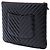 Clutch Chanel Medium CC Chevron Lambskin O Case Nera - vista 2