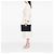Clutch Chanel Large Quilted Lambskin O Case Nera - vista 5
