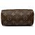 Borsa Louis Vuitton Monogram Mini Speedy HL Marrone - vista 3