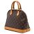 Borsa Louis Vuitton Monogram Alma PM Marrone - vista 2