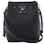 Borsa a tracolla Louis Vuitton LockMe in Nero