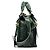 Chloé Borsa Bay 2-Way in pelle verde - vista 2