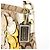 Coach Borsa a tracolla hobo floreale Beige Gold F16879 - vista 8