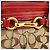 Coach 12467 Borsa Tote Hamptons Signature Beige Red - vista 6