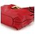 Chloé Borsa 2-Way Elsie in pelle rossa - vista 10