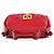 Chloé Borsa 2-Way Elsie in pelle rossa - vista 4