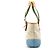 Coach Borsa Tote Soho Daisy in tela Ivory Light Blue 4428 - vista 2
