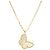 Van Cleef & Arpels Pendente Farfalla Sweet Alhambra Oro Bianco 18K con Turchese - vista 3