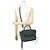 Céline Celine Borsa a mano Belt Bag Micro in pelle Verde - vista 5