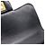 Borsa a tracolla con catena Chanel in pelle d'agnello nera - vista 10