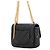 Borsa a tracolla con catena Chanel in pelle d'agnello nera - vista 2