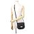 Céline Borsa a spalla piccola Trotter in pelle Celine - vista 4