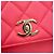 Borsa Chanel Matelassé in rosa - vista 11