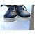 Chanel sneakers uomo in pelle nera - vista 14