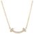Pendente Tiffany & Co. T Smile Oro Rosa 18K e Diamanti - vista 2