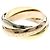 Cartier Trinity Oro Tricolore 18K Medium