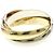 Cartier Trinity Oro Tricolore 18K Medium - vista 6