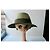 Maison Michel Cappello Fedora in Feltro Beige e Verde Kaki - vista 2