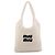 Borsa Tote Miu Miu in cotone avorio