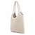 Borsa Tote Miu Miu in cotone avorio - vista 2