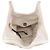 Borsa Tote Miu Miu in cotone avorio - vista 5