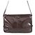 Borsa a tracolla Prada in pelle marrone scuro