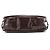 Borsa a tracolla Prada in pelle marrone scuro - vista 3