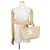 Céline Celine Triomphe Cabas Thais Small Borsa a mano in rafia - vista 4