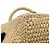 Céline Celine Triomphe Cabas Thais Small Borsa a mano in rafia - vista 7