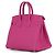 Hermès Borsa Hermes Birkin 25 in Rose Purple - vista 2