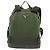 Mochila PRADA Nylon Verde Plata Auth ar14348 - Jerrillo - vista 2