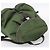 Mochila PRADA Nylon Verde Plata Auth ar14348 - Jerrillo - vista 6
