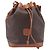 Céline CELINE Macadam Canvas Shoulder Bag PVC Leather Brown Gold Auth 209928 - Jerrillo - vista 13