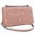 PRADA Chain Shoulder Bag Leather Pink Silver Auth 210425V - Jerrillo - vista 2