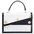 Céline CELINE Medallion Hand Bag Leather White Gold Auth 211306V - Jerrillo - vista 2