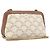 Céline CELINE Triomphe Chain Shoulder Bag PVC White Gold Auth 207222A - Jerrillo