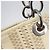 Christian Dior Chain Tote Bag Leather Beige Silver Auth ka7002A - Jerrillo - vista 15