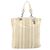 Christian Dior Chain Tote Bag Leather Beige Silver Auth ka7002A - Jerrillo - vista 2