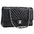 Chanel Double Stitch Flap Chevron Lambskin Medium