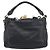 Chloé Chloe Paddington Shoulder Bag Leather Black Gold Silver Auth 209218V - Jerrillo - vista 3