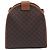 Céline CELINE Macadam Canvas Shoulder Bag PVC Leather Brown Gold Auth 213322 - Jerrillo