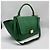 Trapèze Céline Celine Trapeze Leather with Python Medium - vista 5