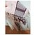 Dior Schal aus rosa Wolle und Acryl mit Monogramm - Ansicht 6
