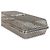Autre Marque Saint Laurent Silver Metallic Brass Lambskin Monogram Cassandre Cage - vista 6