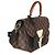 Louis Vuitton Black Damier Ebene Canvas Beaumarchais - vista 4