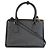 Prada Mini Galleria Double Zip Tote in Saffiano Nero - vista 2