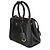 Prada Mini Galleria Double Zip Tote in Saffiano Nero - vista 3