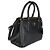 Prada Mini Galleria Double Zip Tote in Saffiano Nero - vista 4